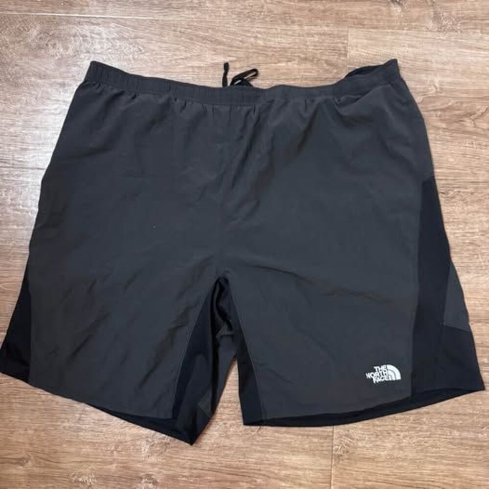 The north face black running shorts size L